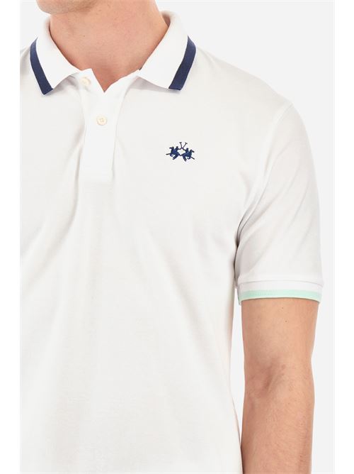 MAN POLO S/S PIQUET STRETCH LA MARTINA | YMP006-PK001/00001